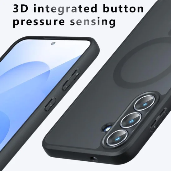 Калъф за Samsung Galaxy S26 Plus - Techsuit PureFrost MagSafe - Матово черен