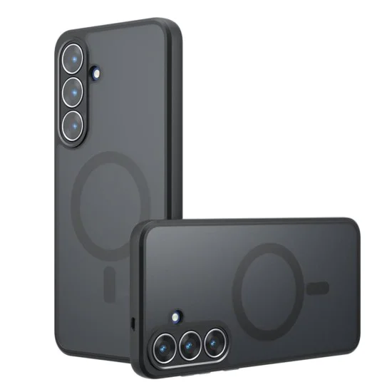 Калъф за Samsung Galaxy S26 Plus - Techsuit PureFrost MagSafe - Матово черен