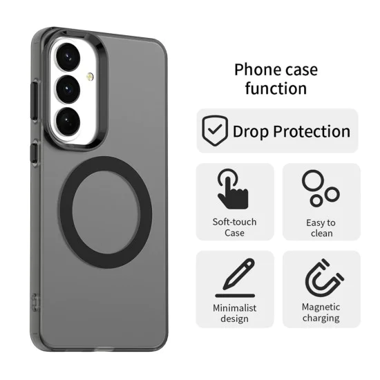 Калъф за Samsung Galaxy S26 - Techsuit CandyCase MagSafe - Черен