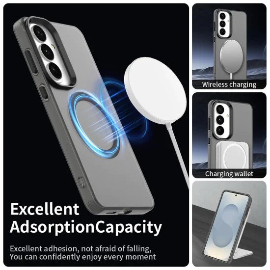 Калъф за Samsung Galaxy S26 - Techsuit CandyCase MagSafe - Черен