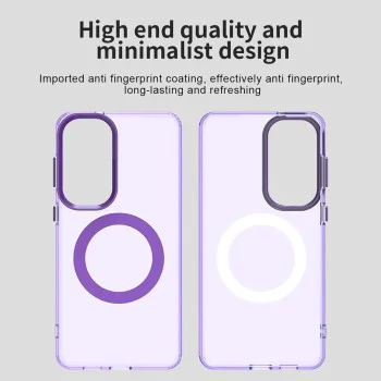 Калъф за Samsung Galaxy S26 - Techsuit CandyCase MagSafe - Лилав