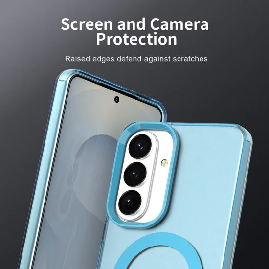 Калъф за Samsung Galaxy S26 - Techsuit CandyCase MagSafe - Син