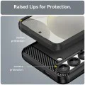 Калъф за Samsung Galaxy S26 - Techsuit - Carbon Silicone - Черен