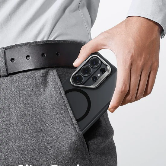 Калъф за Samsung Galaxy S26 Ultra - ESR Classic Hybrid HaloLock Kickstand - Матово черен