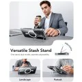 Калъф за Samsung Galaxy S26 Ultra - ESR Classic Hybrid HaloLock Kickstand - Прозрачен