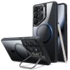 Калъф за Samsung Galaxy S26 Ultra - ESR Classic Hybrid HaloLock Kickstand - Прозрачно черен