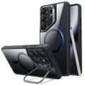 Калъф за Samsung Galaxy S26 Ultra - ESR Classic Hybrid HaloLock Kickstand - Прозрачно черен