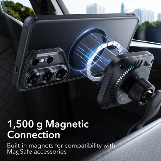 Калъф за Samsung Galaxy S26 Ultra - ESR Classic Hybrid HaloLock - Матово черен