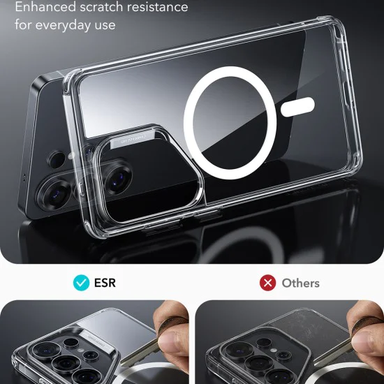 Калъф за Samsung Galaxy S26 Ultra - ESR Classic Hybrid HaloLock - Прозрачен