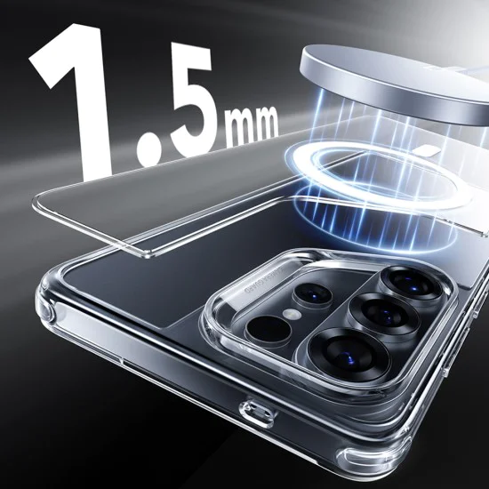 Калъф за Samsung Galaxy S26 Ultra - ESR Classic Hybrid HaloLock - Прозрачен