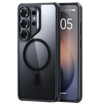 Калъф за Samsung Galaxy S26 Ultra - ESR Classic Hybrid HaloLock - Прозрачно черен