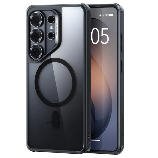 Калъф за Samsung Galaxy S26 Ultra - ESR Classic Hybrid HaloLock - Прозрачно черен