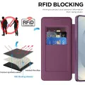 Калъф за Samsung Galaxy S26 Ultra - SmartMag Book Case - Techsuit - Лилав