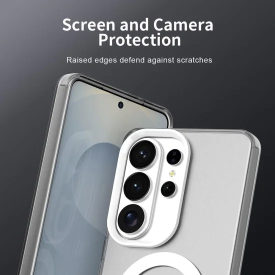 Калъф за Samsung Galaxy S26 Ultra - Techsuit CandyCase MagSafe - Бял