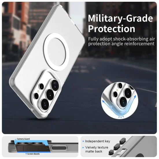 Калъф за Samsung Galaxy S26 Ultra - Techsuit CandyCase MagSafe - Бял