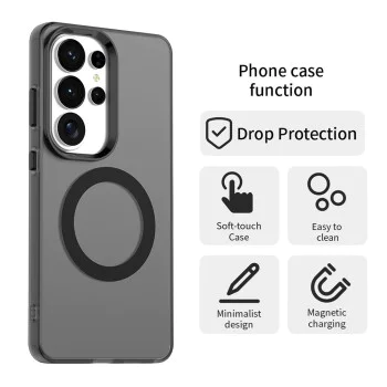 Калъф за Samsung Galaxy S26 Ultra - Techsuit CandyCase MagSafe - Черен