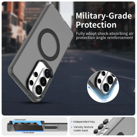 Калъф за Samsung Galaxy S26 Ultra - Techsuit CandyCase MagSafe - Черен