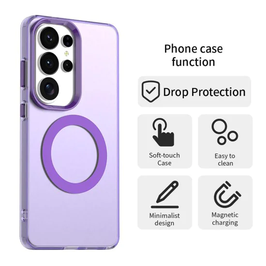 Калъф за Samsung Galaxy S26 Ultra - Techsuit CandyCase MagSafe - Лилав