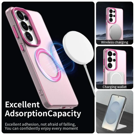 Калъф за Samsung Galaxy S26 Ultra - Techsuit CandyCase MagSafe - Розов