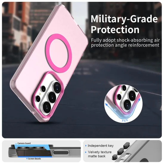 Калъф за Samsung Galaxy S26 Ultra - Techsuit CandyCase MagSafe - Розов