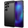 Калъф за Samsung Galaxy S26 Ultra - Techsuit - Carbon Silicone - Черен