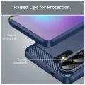 Калъф за Samsung Galaxy S26 Ultra - Techsuit Carbon Silicone - Син