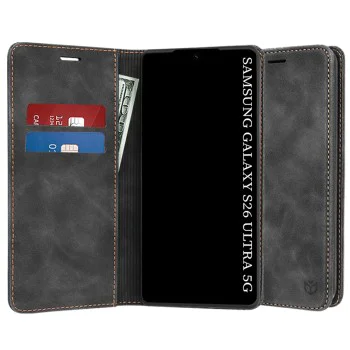 Калъф за Samsung Galaxy S26 Ultra - Techsuit Confy Cover - Черен