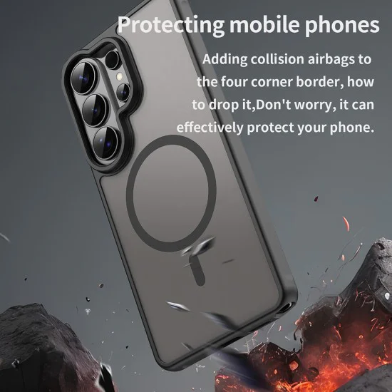 Калъф за Samsung Galaxy S26 Ultra - Techsuit HaloFrost II MagSafe - Черен
