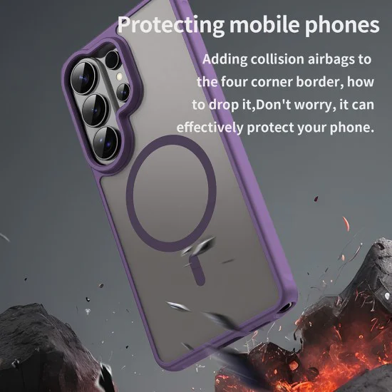 Калъф за Samsung Galaxy S26 Ultra - Techsuit HaloFrost II MagSafe - Лилав