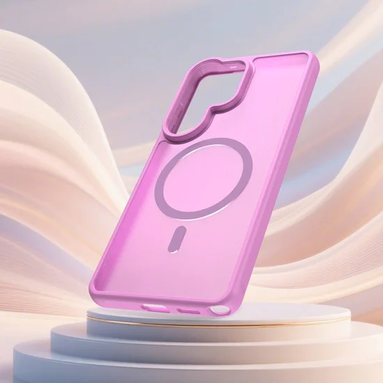 Калъф за Samsung Galaxy S26 Ultra - Techsuit HaloFrost II MagSafe - Розов