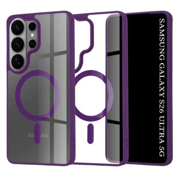 Калъф за Samsung Galaxy S26 Ultra - Techsuit MagSafe Pro - Лилав