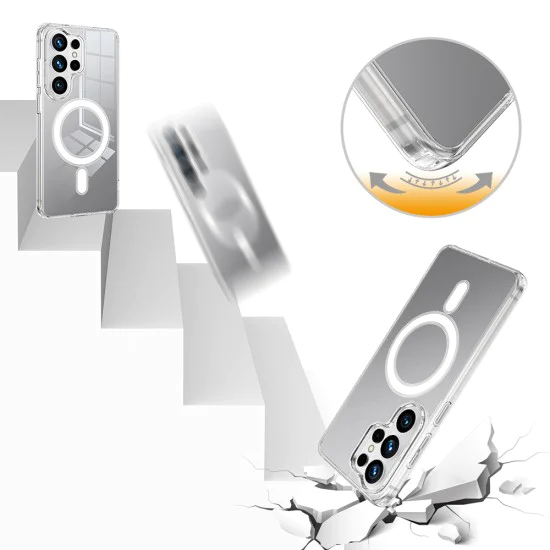 Калъф за Samsung Galaxy S26 Ultra - Techsuit MagSafe Pro - Прозрачен