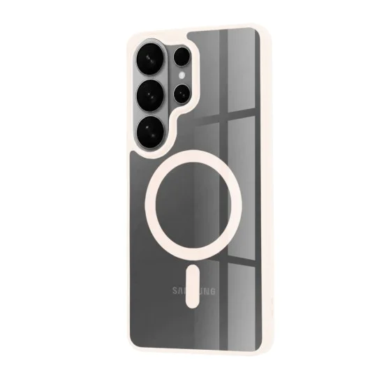 Калъф за Samsung Galaxy S26 Ultra - Techsuit MagSafe Pro - Телесен розов