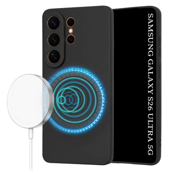Калъф за Samsung Galaxy S26 Ultra - Techsuit SoftFlex MagSafe - Черно