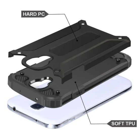 Калъф за Samsung Galaxy S4 i9500 - Hybrid Armor - Черен