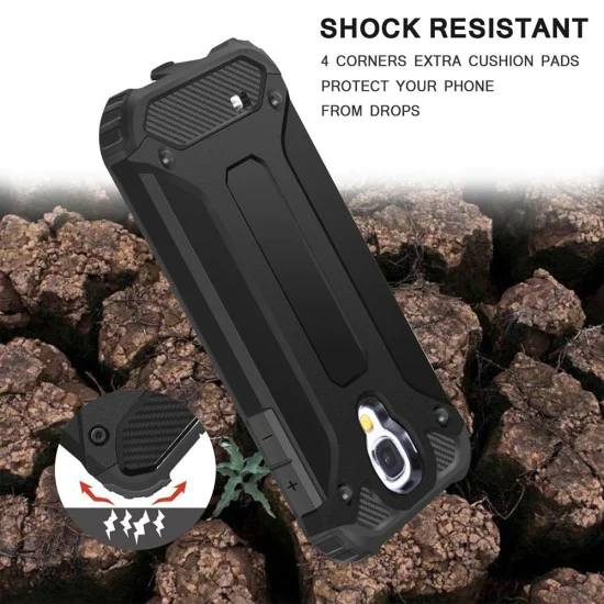 Калъф за Samsung Galaxy S4 i9500 - Hybrid Armor - Черен