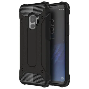 Калъф за Samsung Galaxy S9 - Hybrid Armor - Черен