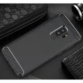Калъф за Samsung Galaxy S9 Plus - Carbon Silicone - Черен