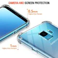 Калъф за Samsung Galaxy S9 - Удароустойчив прозрачен силикон - Прозрачен