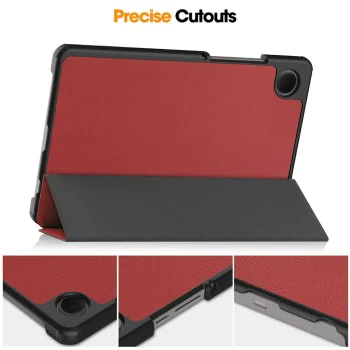 Калъф – Samsung Galaxy Tab A11 / A9 – Techsuit FoldPro – Червен