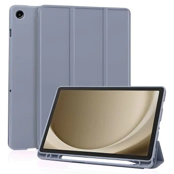 Калъф – Samsung Galaxy Tab A11 Plus / A9 Plus – Techsuit Flex Trifold (с държач за стилус) – Лилав