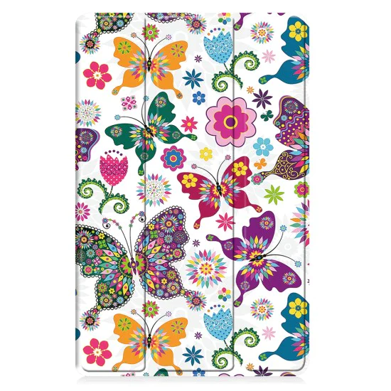Калъф – Samsung Galaxy Tab A11 Plus / A9 Plus – Techsuit FoldPro – Butterfly