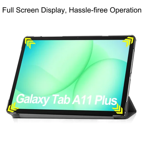 Калъф – Samsung Galaxy Tab A11 Plus / A9 Plus – Techsuit FoldPro – Черен