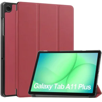 Калъф – Samsung Galaxy Tab A11 Plus / A9 Plus – Techsuit FoldPro – Червен