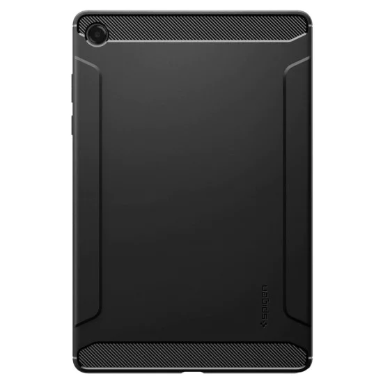 Калъф за Samsung Galaxy Tab A11 Plus - Spigen Rugged Armor - Матово черен