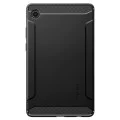 Калъф за Samsung Galaxy Tab A11 - Spigen Rugged Armor - Матово черен