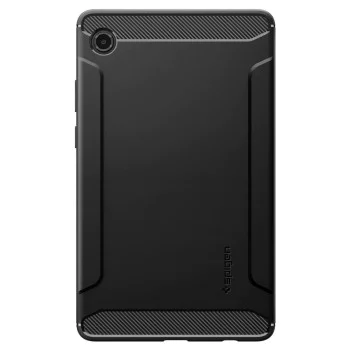 Калъф за Samsung Galaxy Tab A11 - Spigen Rugged Armor - Матово черен