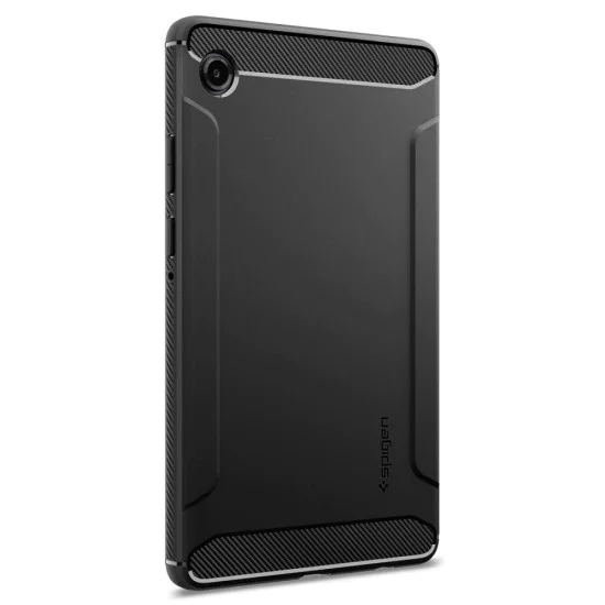 Калъф за Samsung Galaxy Tab A11 - Spigen Rugged Armor - Матово черен