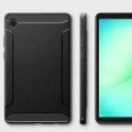 Калъф за Samsung Galaxy Tab A11 - Spigen Rugged Armor - Матово черен