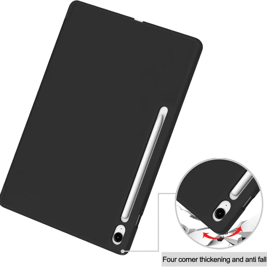 Калъф за Samsung Galaxy Tab S10 FE Plus - Techsuit - Flex Trifold (с поставка за молив) - лилав